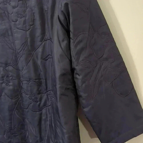 Windsmoor Jacket size 16 Winter Blue‎ Embroidered Flowers - Picture 11 of 13